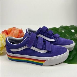 vans velcro platform